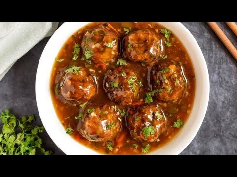 VEG MANCHURIAN | वेज मैंचूरीयन / very delicious veg Manchurian made at home