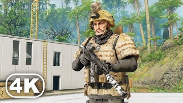 Protect Christina Cromwell while she downloads the A.I ULTRA 4K 60FPS - GHOST RECON BREAKPOINT