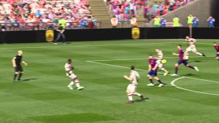 Fifa 15 Bayern Vs Barcelana 1-0 Goal David Alaba