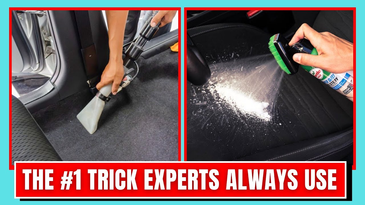 The Easiest Way to Clean Car Carpet Stains 👀 (Shocking Results!) - YouTube