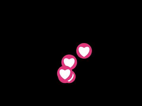 seamless like button moving animation.