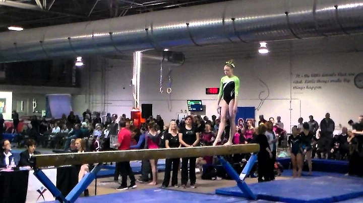 Alexis Sheppard 2016 State Balance Beam routine
