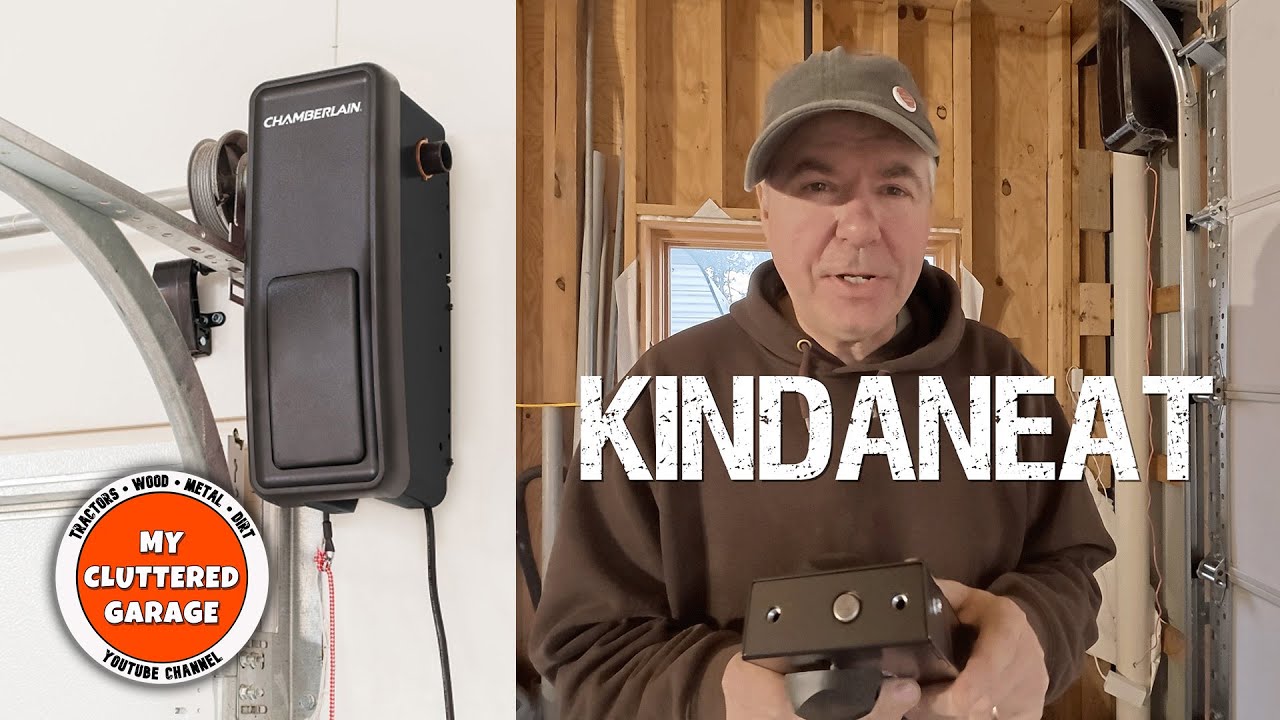 Why did I wait so long!? Installing the Chamberlain RJO101 garage door ...