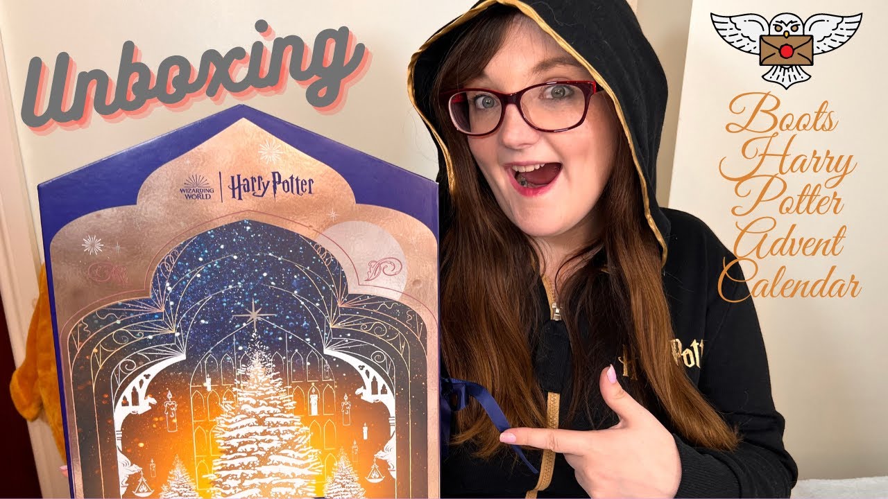 Unboxing the new Boots Harry Potter advent calendar day 1 & 2