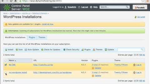 WordPress Security Automation with Plesk