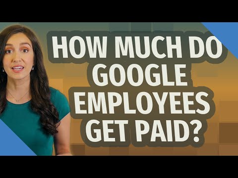 How Much Do Google Employees Get Paid