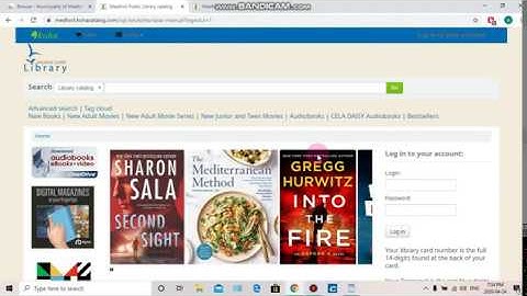Placing A Hold on your Library Account