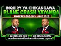 INQUIRY YA CHIKANGAWA PLANE CRASH YAYAMBA MOTERE LERO  #trendingnow #breakingnews #viralreels 
