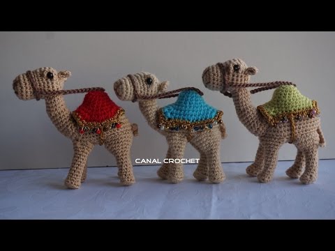 camello amigurumi tutorial