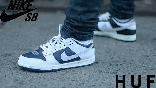 HUF x NIKE SB DUNK LOW | REVIEW & ON-FOOT
