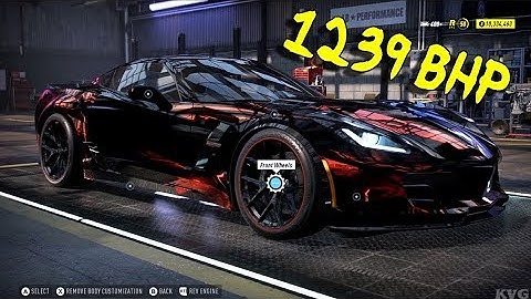 Need for Speed Heat - 1239 BHP Chevrolet Corvette Grand Sport 2017 - Tuning & Customization Car HD