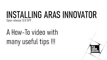 Installing Aras Innovator - A How-To video with many useful tips!!!