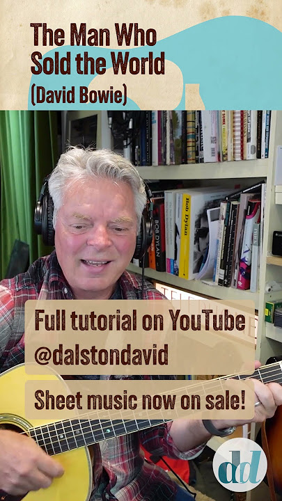 The Man Who Sold the World (David Bowie)—Complete Guitar Lesson #acousticguitar #guitarlesson