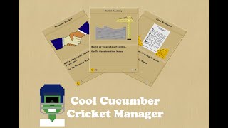 Cool Cucumber Cricket Manager Trailer