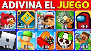 ADIVINA EL JUEGO POR LA CANCIÓN 🎮😃🎶Poppy Playtime,Minecraft,Mario bros,Sonic,   !
