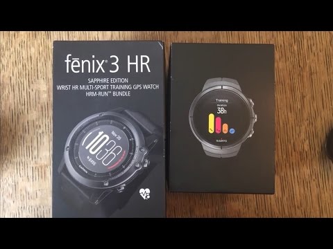 Suunto Spartan Ultra vs Garmin Fenix 3 HR Review and BIG BEAST SHOWDOWN