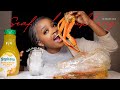 Snow Crabs Seafood Boil Mukbang + Unpopular Opinions | Tiana Love