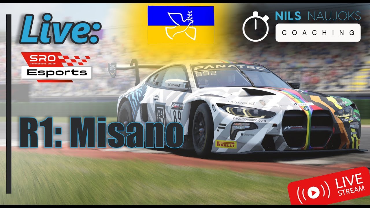 SRO Esports Round 1 Misano in BMW M4 - Assetto Corsa Competizione