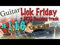 Guitar lick friday week 116  pentatonic 4 note pattern over slash style track