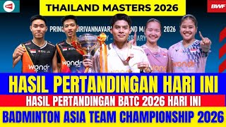 Download Lagu HASIL BADMINTON ASIA TEAM CHAMPIONSHIP HARI INI‼️ Indonesia vs Myanmar, Jepang vs Hongkong MP3