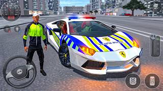 Lamborghini Türk Polis Arabası Oyunu - Polis Oyunu 2026 - Android GamePlay screenshot 1