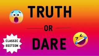 TRUTH or DARE  | CLASSIC EDITION | 25 QUESTIONS | PARTY GAME screenshot 2
