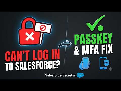Can’t Log In to Salesforce? How to Fix the Passkey & MFA Login Loop!