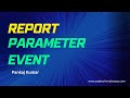 Report | Parameters Events