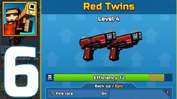 Pixel Gun 3D From Zero To Hero - Red Twins Gameplay Walkthrough Part 6 (Android,PC,IOS)