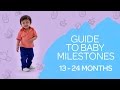 1 Baby Development Milestones 1-2 Years 🍼