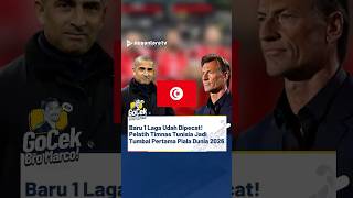 Baru 1 laga Udah Dipecat! Pelatih Timnas Tunisia jadi tumbal Piala Dunia 2026