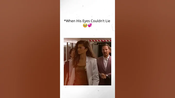 When His Eyes Couldn’t Lie 🥹💞#Tomdaya #TomHolland #Zendaya