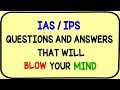 Most Brilliant IAS Interview Questions with Answers | IPS/UPSC | Learn With Riya