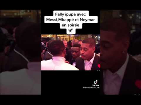 Fally ipupa soirée de gala paris avec des super stars Messi Mbappe neymar matuidi ect.......