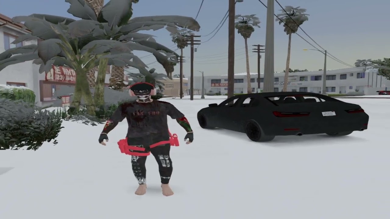 Моникен идет разминаться на ГГшку