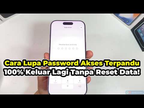 Cara Lupa Password atau Kata Sandi Akses Terpandu di iPhone | Guided Access | HAPUS PASSWORDNYA