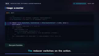Full Unidirectional data flow / Redux / TCA — explain and implement a mini version | iOS Interview Q126 Update