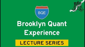 Brooklyn Quant Experience Lecture Series: Bruno Kamdem