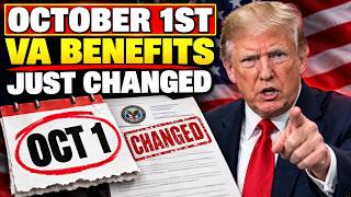 Trump Just Changed VA Benefits - Every Veteran Needs to Know This Before October 1st