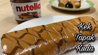 Resepi Kek Tapak Kuda Nutella Viral