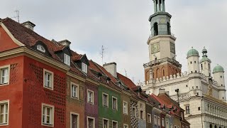 POZNAŃ красивый ТОПОВЫЙ город Польши!  Поехали, прокатимся 🙌🤗🏰 Poznań piękne miasto👍