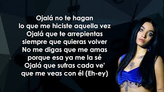 Maria Becerra - Ojalá (Letra/Lyrics)