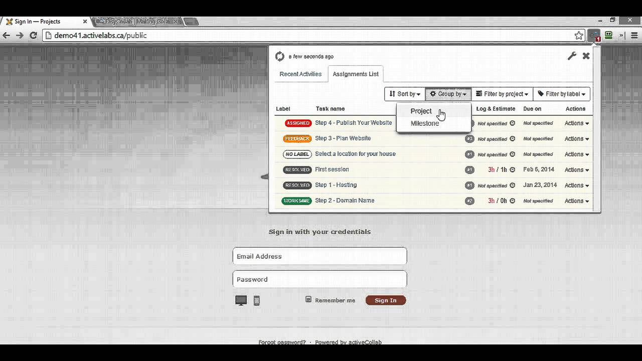 EasyCollab for Firefox & Chrome