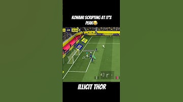 Peak Konami Script😂🤷‍♂️#shorts #funnyshorts #pes #fifa #trending #efootball #football #konami