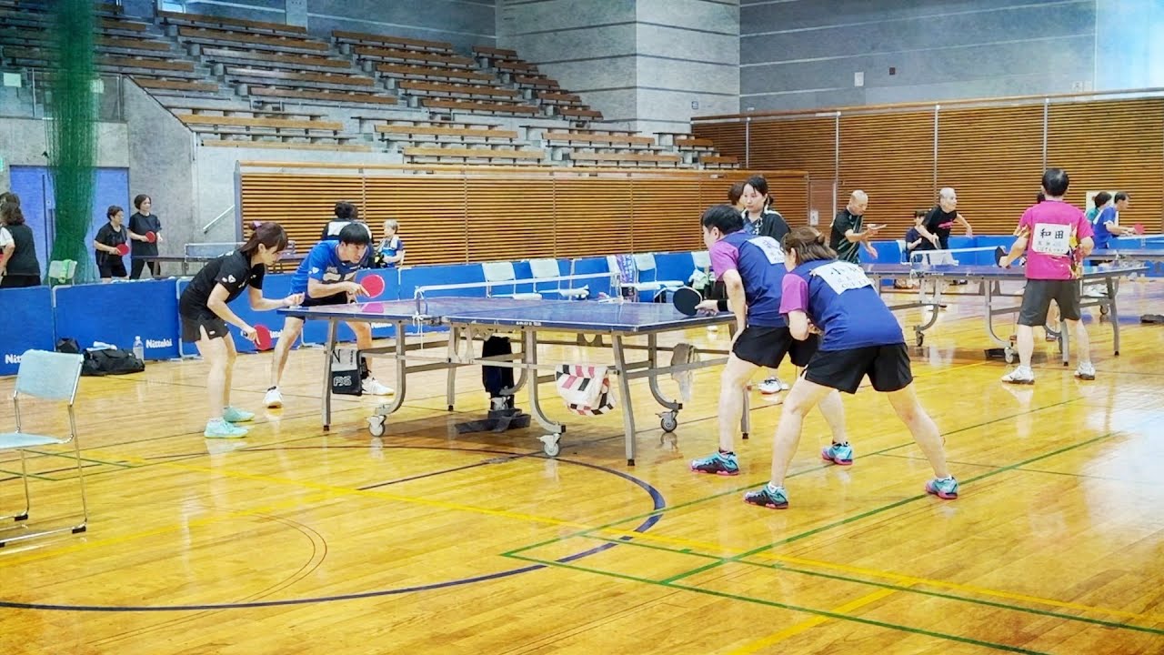 【よしのダブルス】広島県 武田選手・小林選手ペアと対決しました。