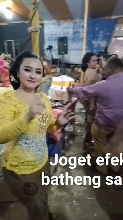 joget viral#efek batheng sapi#cokek #sragenan