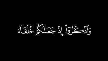 قالَ يا قَومِ لَيسَ بي سَفاهَةٌ  || كروما قران كريم شاشة سوداء || محمد ايوب
