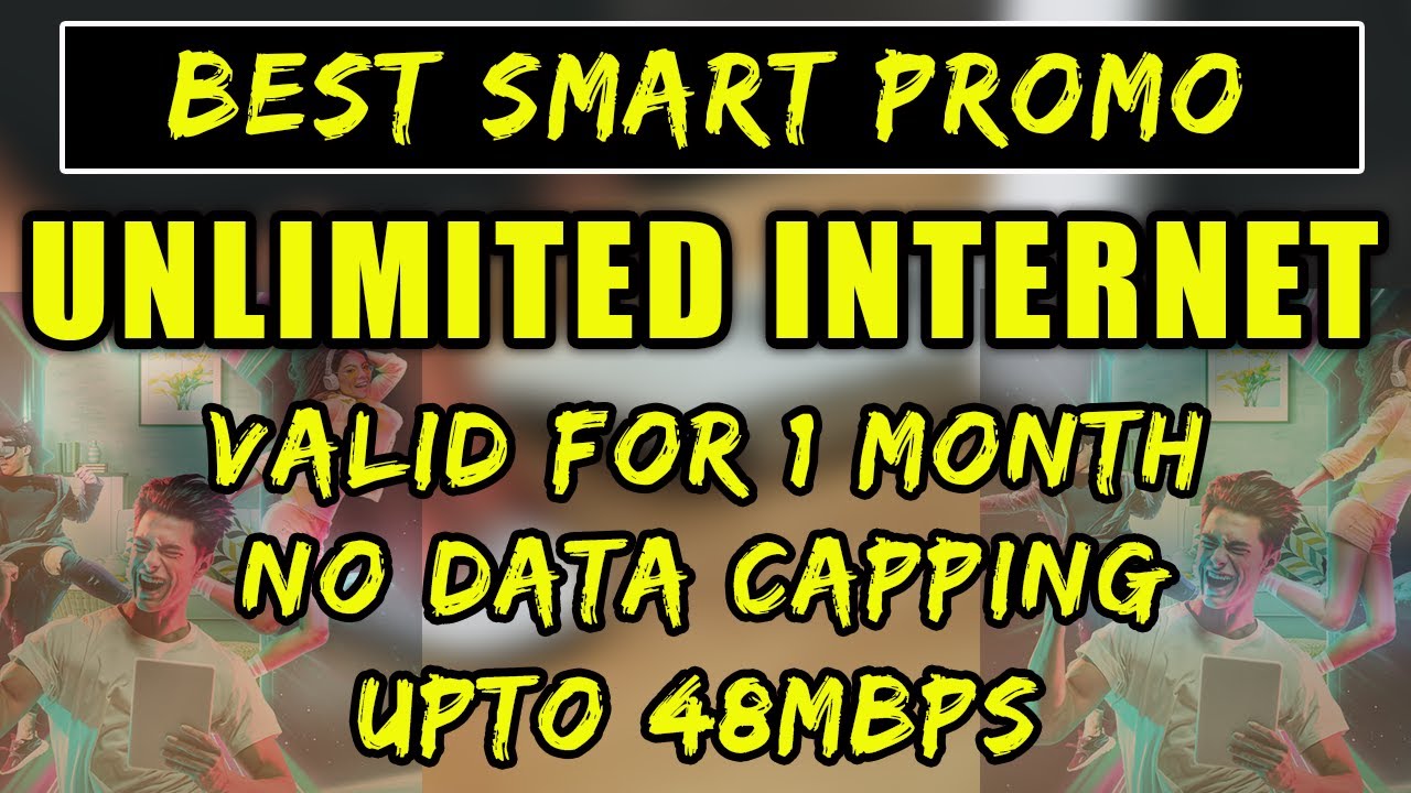 Smart newest promo with unlimited Internet upto 48mbps | Murang Internet Promo ni Smart P500 below