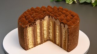 : You've never had a Tiramisu like this before! Chocolate Tiramisu Cake Recipe!