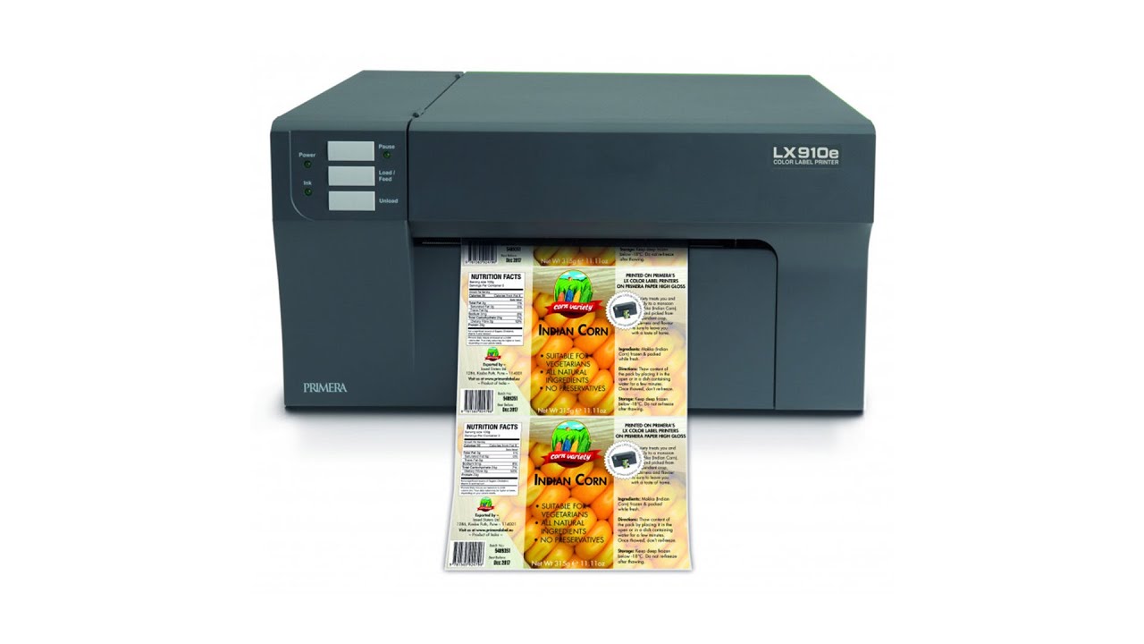 PRIMERA LX600e / Imprimante d'étiquettes couleur jet d'encre